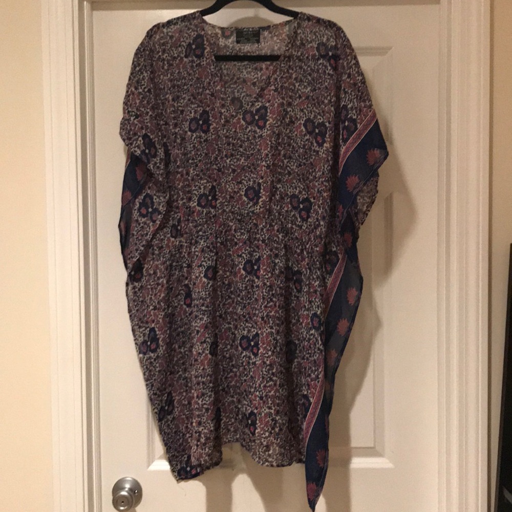 Sheer Beach Coverup or Top - One Size Fits All